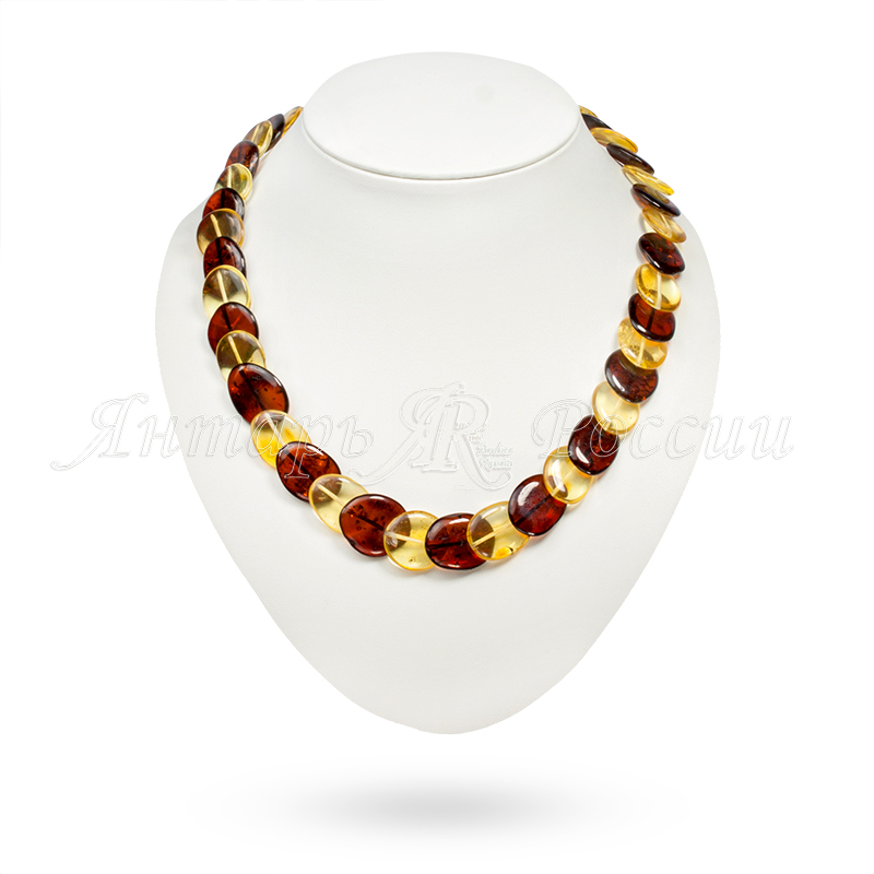 Бусы Янтарь